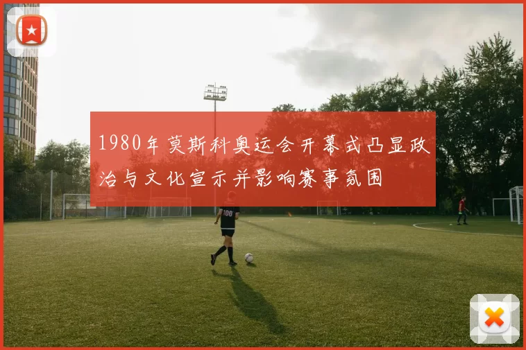 1980年莫斯科奥运会开幕式凸显政治与文化宣示并影响赛事氛围